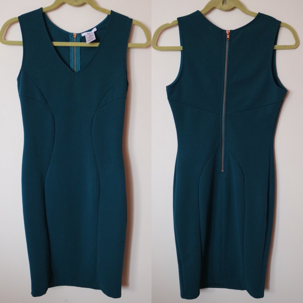 Bar III Teal Bodycon Dress